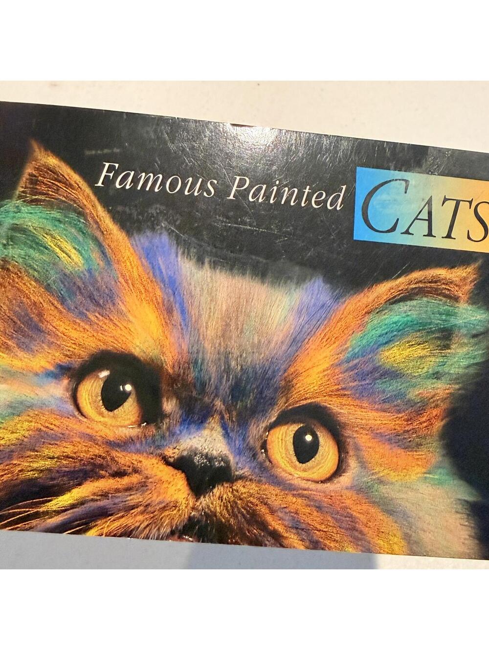 Famous Painted Cats Postcard Book